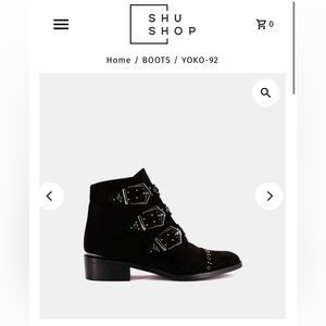 Brand New - 7.5 ShuShop YOKO-92 Bootie in Black